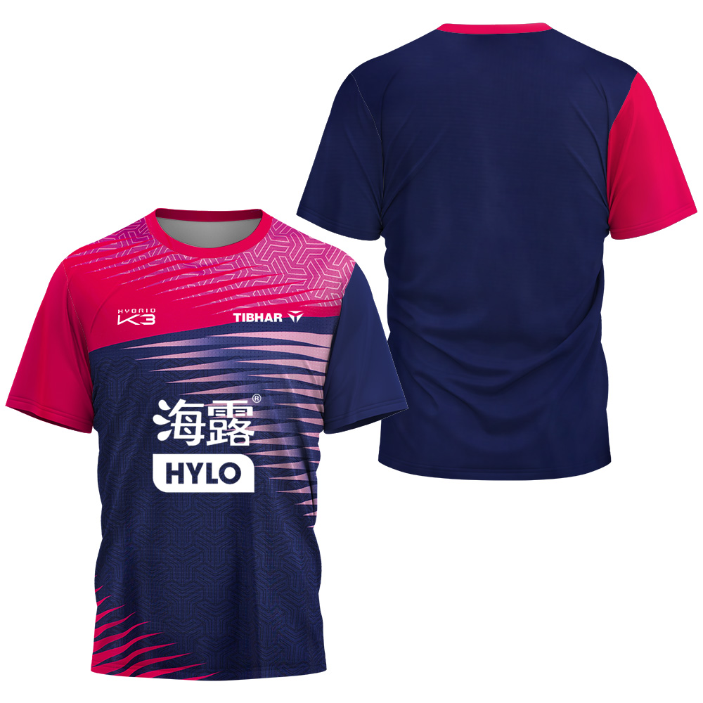 Table Tennis Jersey - Maglietta Sportiva da Uomo Felix Lebrun