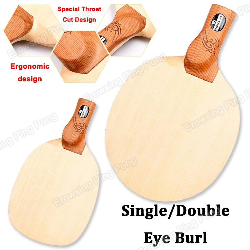Table Tennis Paddle - Racchetta da Ping Pong in Legno