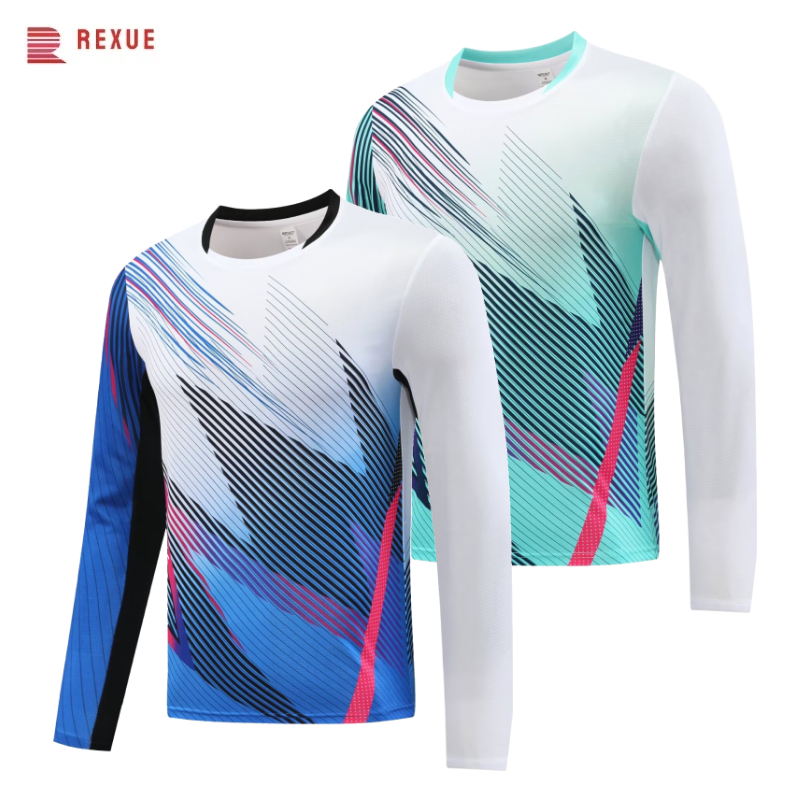 Table Tennis Jersey - Camicia da badminton a maniche lunghe