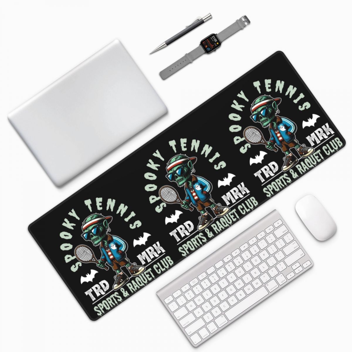 Table Tennis Pc - Tappetino per Mouse Grande Spooky Tennis