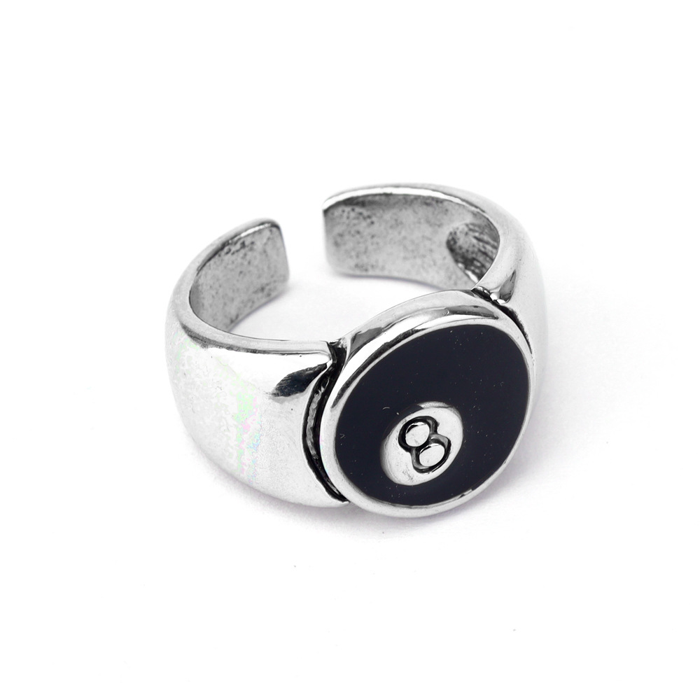 Anello Hip-hop Nero Stile Euro - Table Tennis Us Open recensione e prezzo