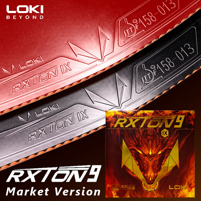 LOKI RXTON 9 Gomma per Ping Po - Table Tennis Market recensione e prezzo