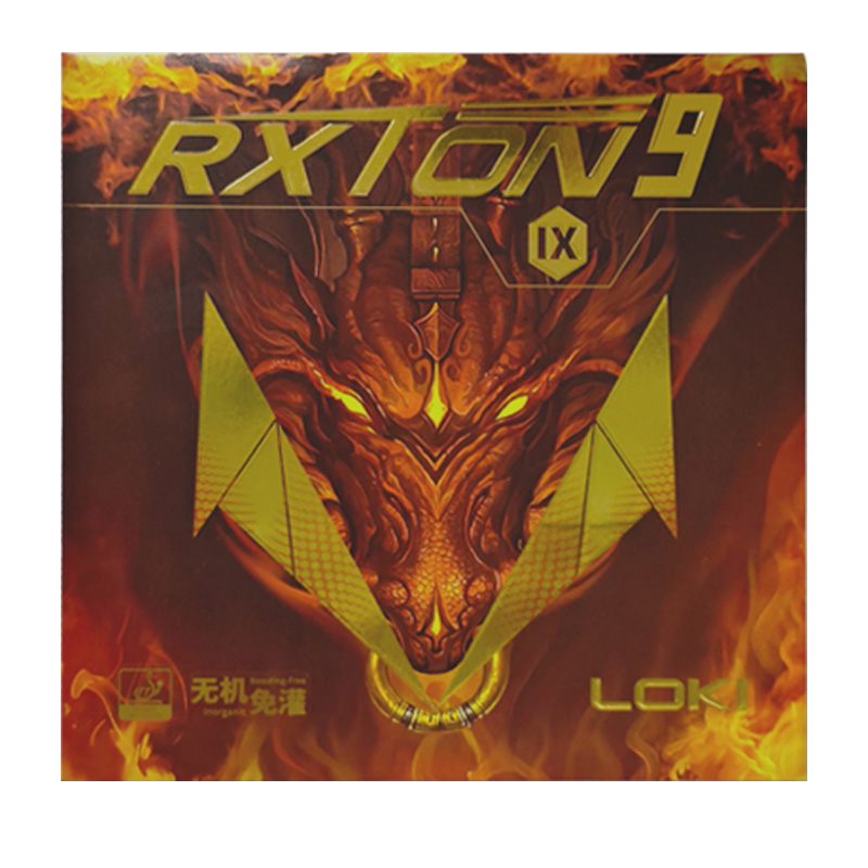 LOKI RXTON 9 Gomma per Ping Po - Table Tennis Market recensione e prezzo