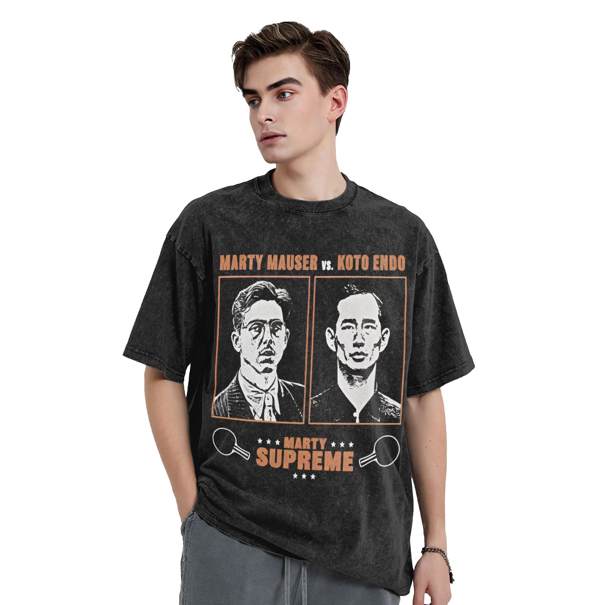 T-shirt vintage Marty Supreme  - Table Tennis Basic recensione e prezzo